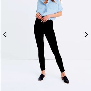 Madewell Jeans -The Taller 9” High-Rise skinny In Black Size 26 Taller